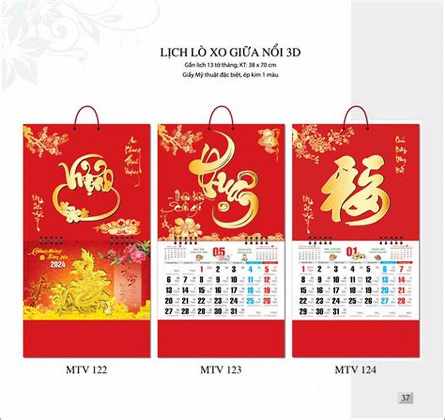 in lịch Tết 2025 giá rẻ