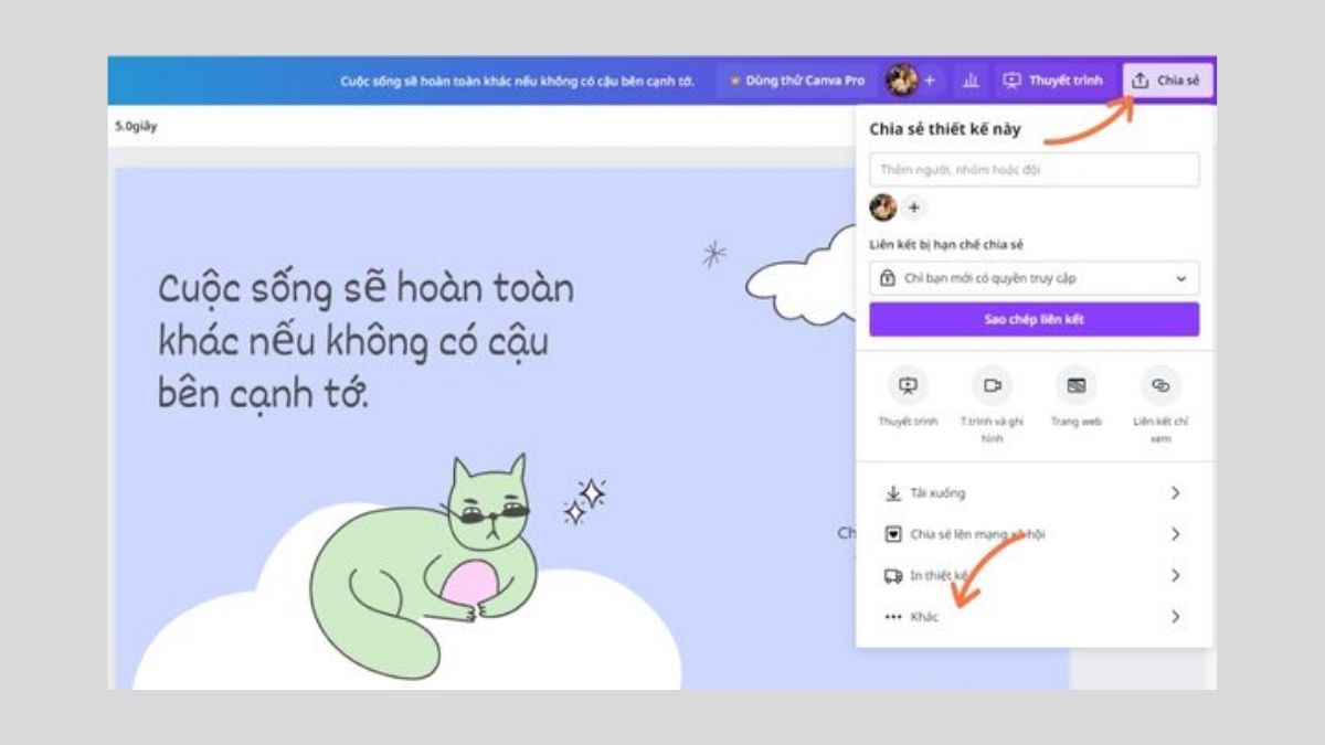 Hướng dẫn thiết kế poster trong 5 phút bằng Canva tải xuống poster