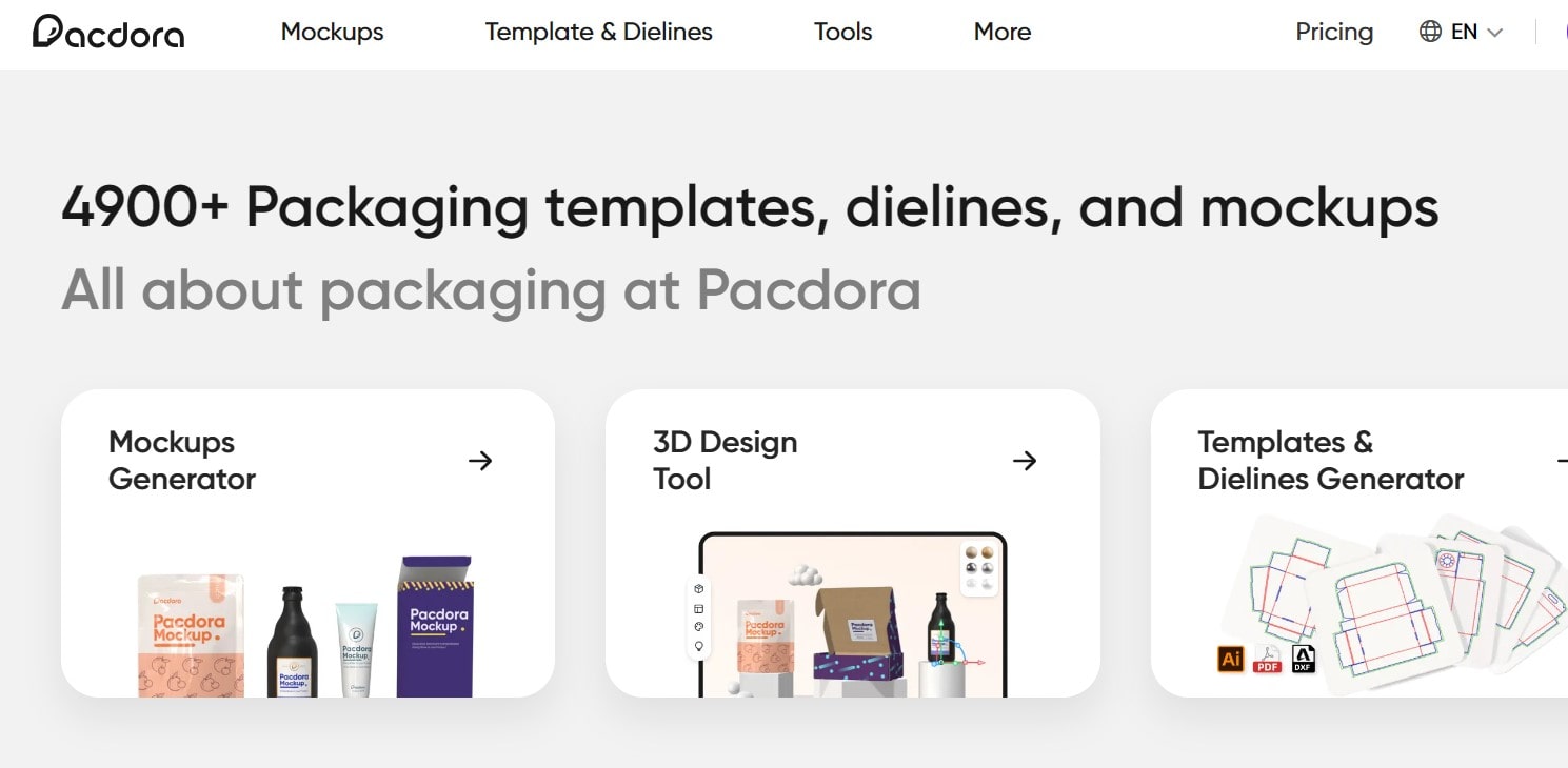 10 Trang Web Thiết Kế Bao Bì và Tem Nhãn Mà Dân Designer Nên Biết Web Thiết Kế Bao Bì và Tem Nhãn Pacdora.com