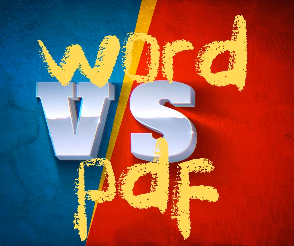 File PDF khác gì file Word