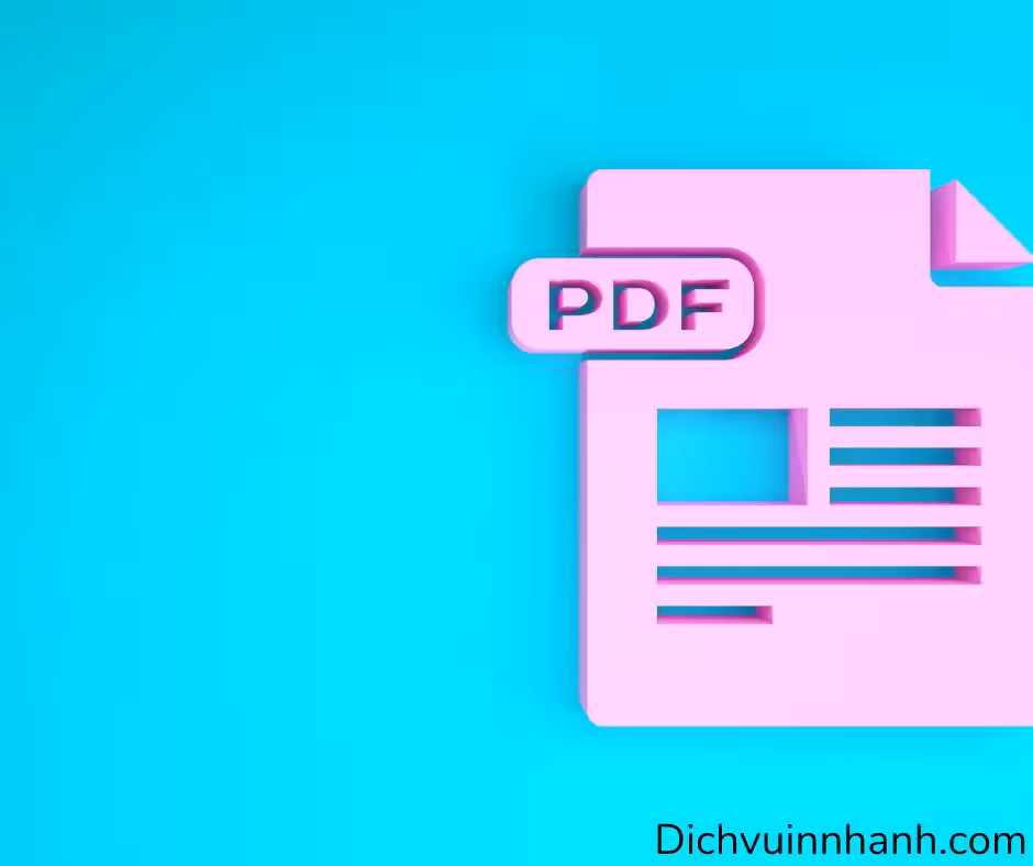 File PDF là một định dạng tệp tin được phát triển bởi Adobe Systems vào năm 1993