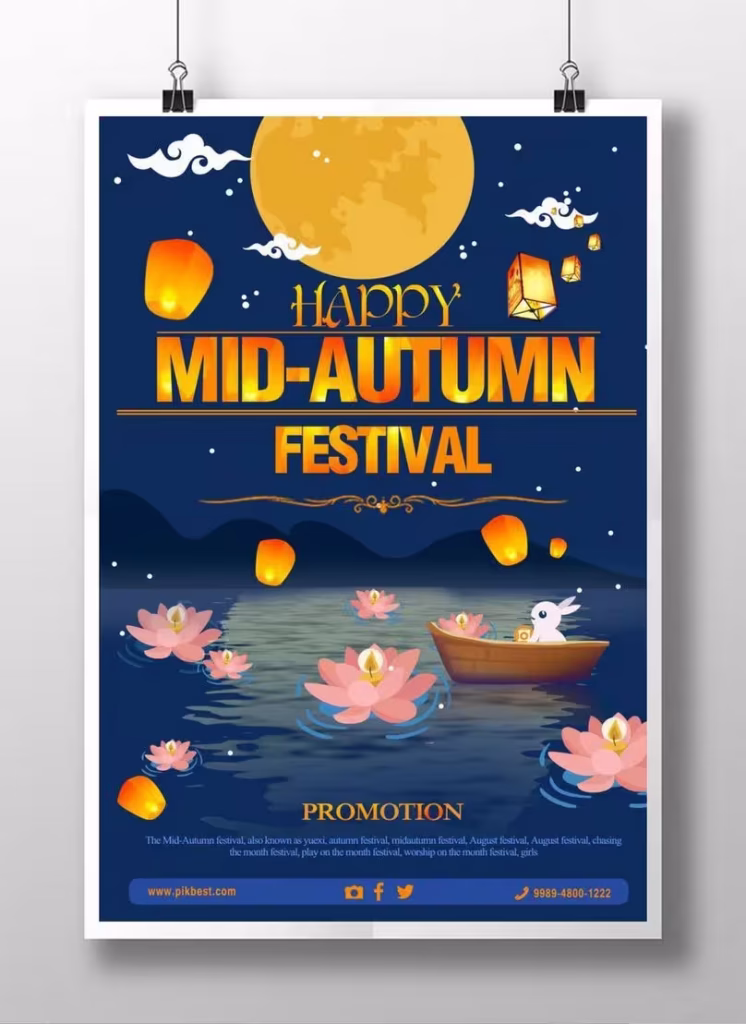 Thiết kế poster Trung thu