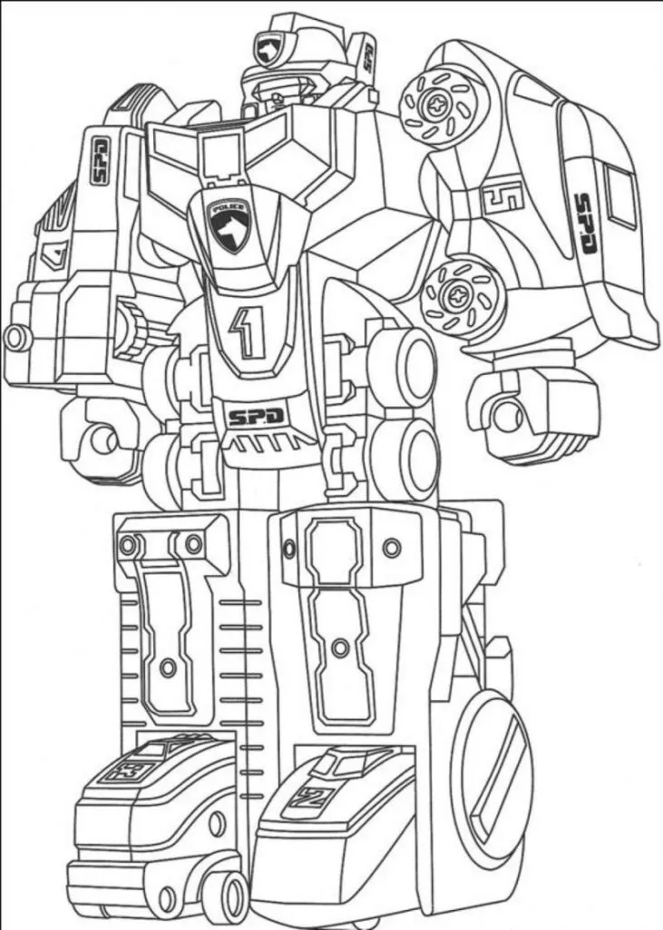 Tranh To Mau Robot11