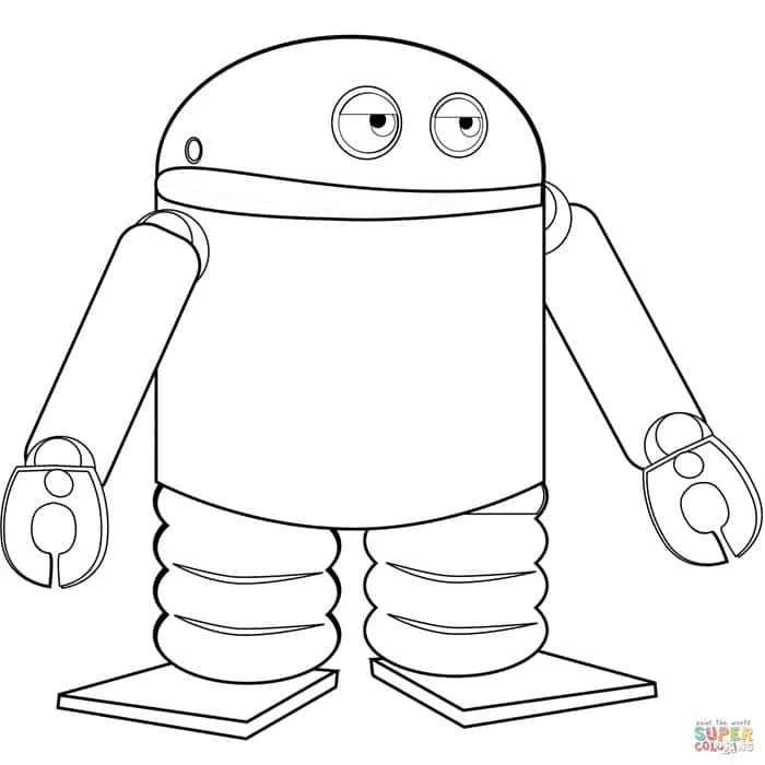 Tranh To Mau Robot12