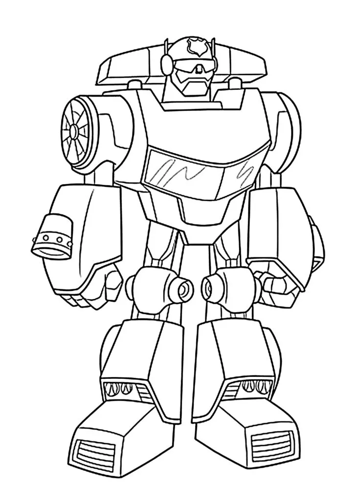 Tranh To Mau Robot15