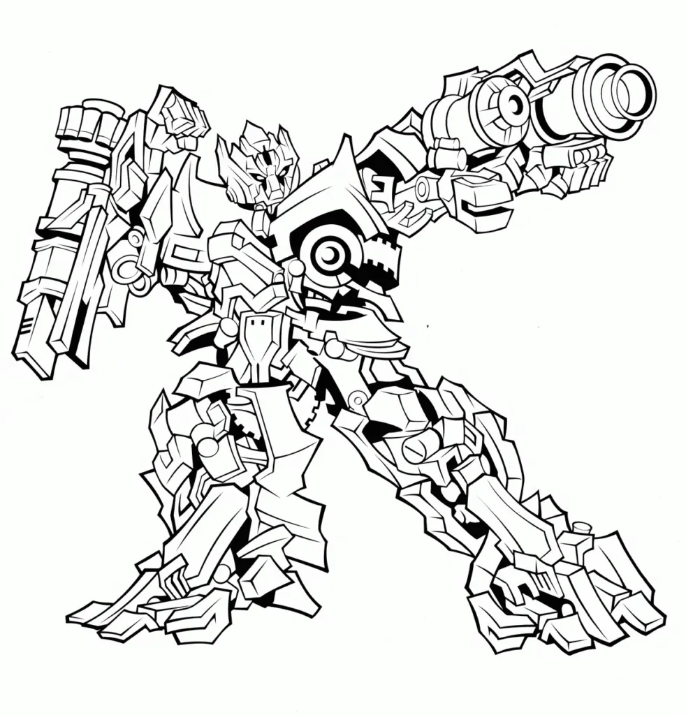 Tranh To Mau Robot16