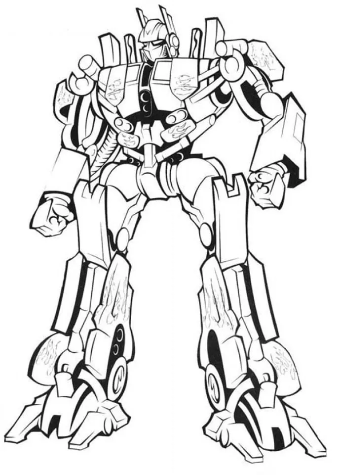 Tranh To Mau Robot21