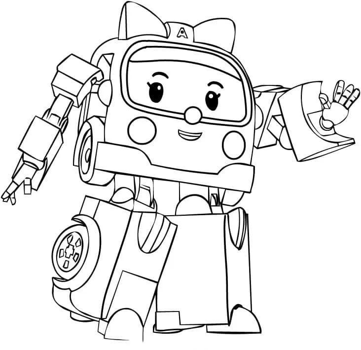 Tranh To Mau Robot23