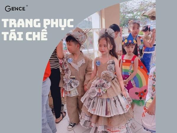 Hướng dẫn làm váy từ giấy báo cũ