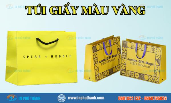 Túi giấy thời trang phủ bạc sang trọng, đẳng cấp, thu hút ánh nhìn