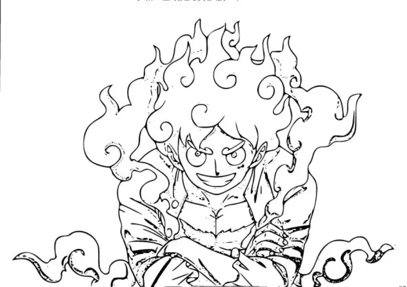 Thỏa sức sáng tạo với bộ tranh tô màu Luffy dễ thương.