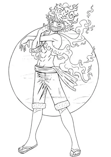 Khám phá bộ tranh tô màu Luffy dễ thương, hoàn toàn miễn phí!